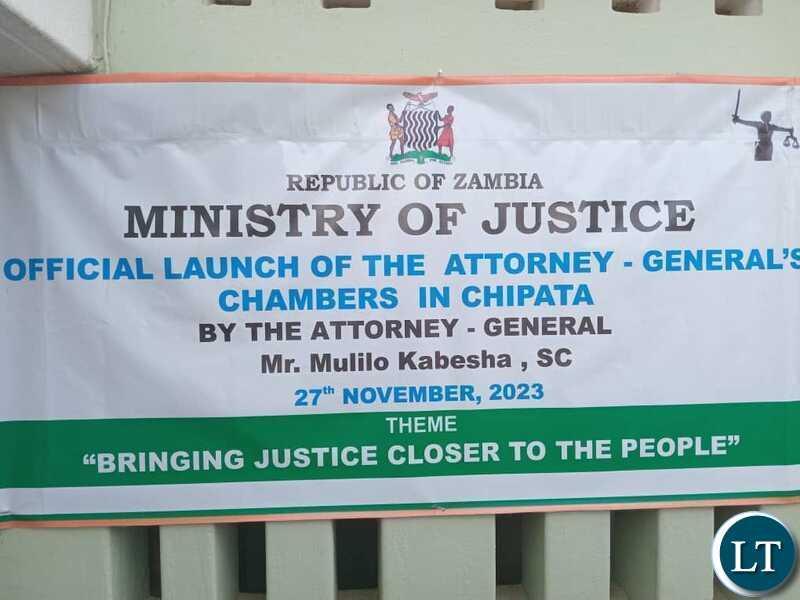 Attorney General Inaugurates Chipata Office to Advance Access to