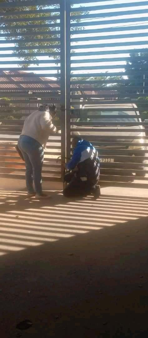 ACC officers forcefully break into Lusambo’s residence seeking to apprehend and take him into police custody ACC officers forcefully break into Lusambo’s residence seeking to apprehend and take him into police custody