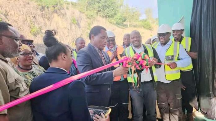 PRESIDENT HICHILEMA COMMISSIONS KASANJIKU MINI HYDRO POWER STATION IN ...