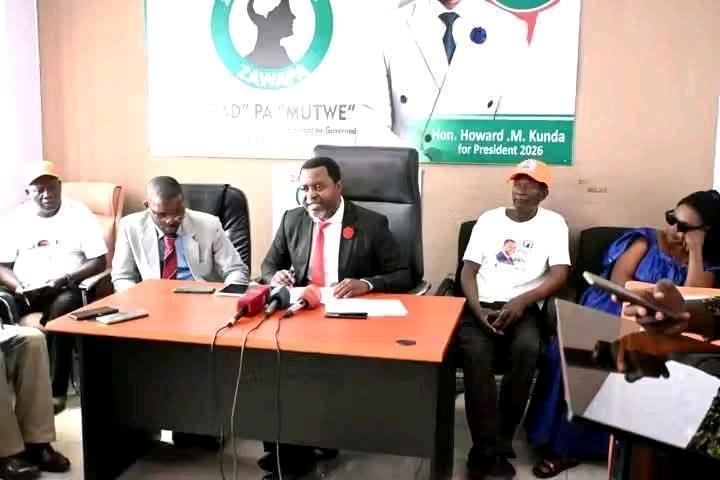 ZAWAPA CONDEMNS VICE PRESIDENT NALUMANGO’S REMARKS AS AN ADMISSION OF FAILURE — CALLS FOR IMMEDIATE RESIGNATION ZAWAPA CONDEMNS VICE PRESIDENT NALUMANGO’S REMARKS AS AN ADMISSION OF FAILURE — CALLS FOR IMMEDIATE RESIGNATION