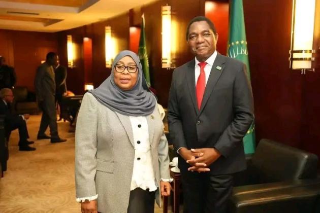 Hichilema Attends Tanzania President-Elect Inauguration Hichilema Attends Tanzania President-Elect Inauguration