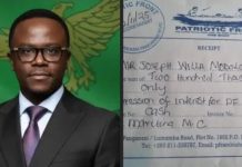 Mudolo Pays K200,000 for PF Presidency Contest Mudolo Pays K200,000 for PF Presidency Contest