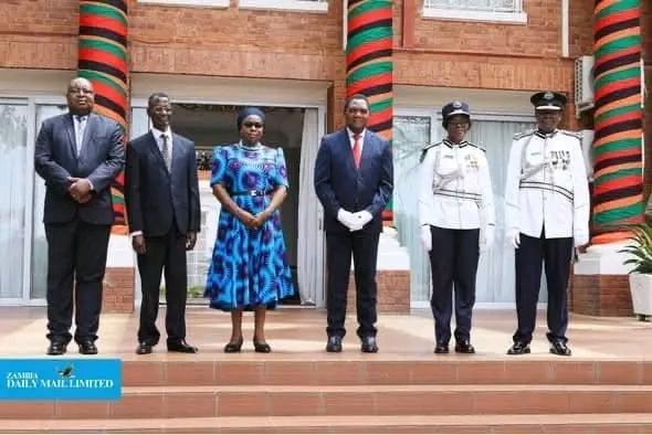 Hichilema Appoints New Police and Government Officials Hichilema Appoints New Police and Government Officials