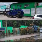 Police Deployed to PF Secretariat to Ensure Safety Police Deployed to PF Secretariat to Ensure Safety