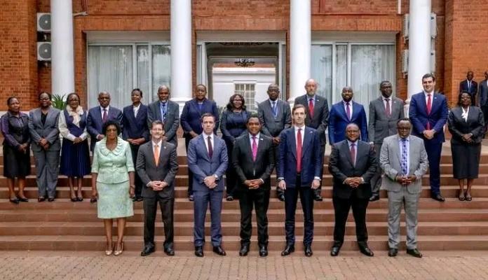 Hichilema Meets United States Delegation Hichilema Meets United States Delegation