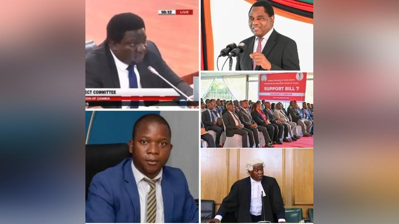 Laz Walkout Hichilema’s Union Dialogue and Bill 7 Debate