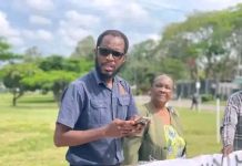 Police Arrest Kasonde Mwenda at Parliament Grounds Police Arrest Kasonde Mwenda at Parliament Grounds