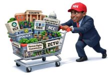 HH Shoves the Cart: Zambia’s Institutions Under Siege HH Shoves the Cart: Zambia's Institutions Under Siege