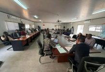 Acting Minister Cornelius Mweetwa Receives Briefings Acting Minister Cornelius Mweetwa Receives Briefings