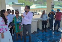 Minister Idith Alexander visits the fisheries sector Minister Idith Alexander visits the fisheries sector