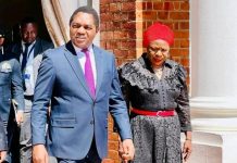 Hakainde Hichilema Retains W.K. Mutale Nalumango Hakainde Hichilema Retains W.K. Mutale Nalumango