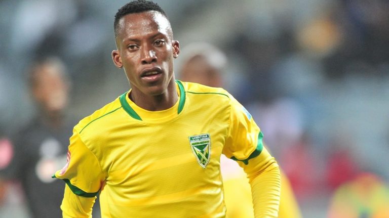 Divine Lunga scores his first goal for Arrows