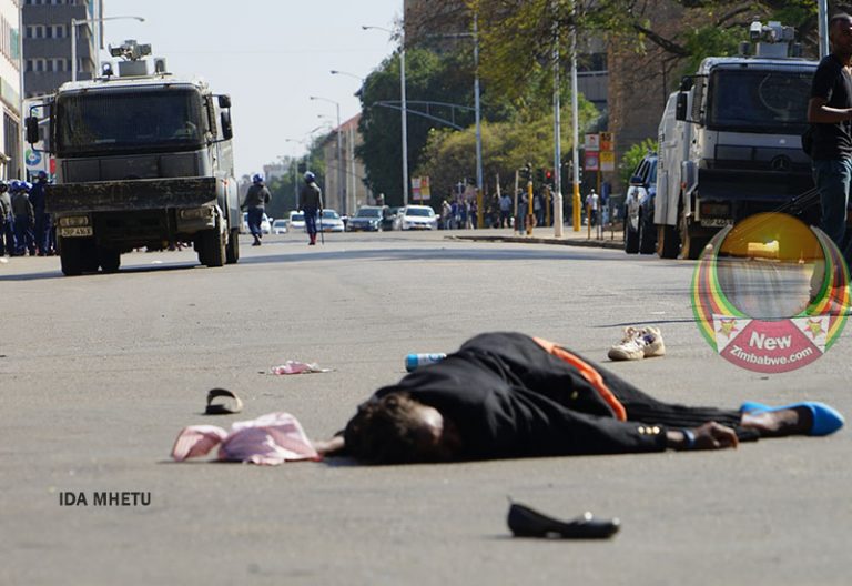 MDC DEMO: Horrifying scenes of police brutalising civilians