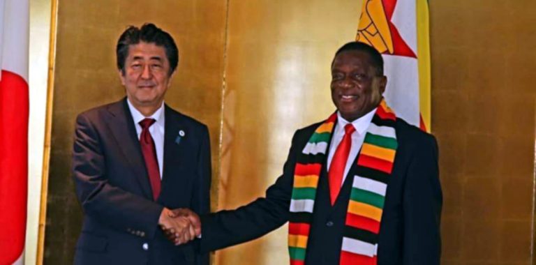 Mnangagwa Criticised For Praising Japan’s TICAD At China’s Expense