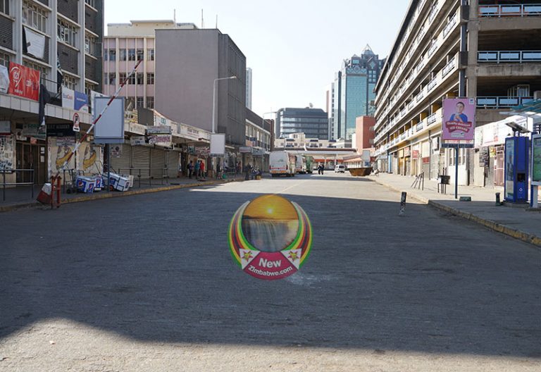 Images of Friday shutdown in Harare