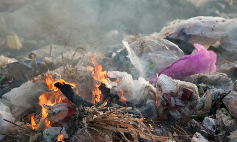The environmental impacts of burning waste