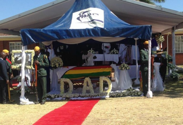 LATEST: Low key burial for ex-President Mugabe