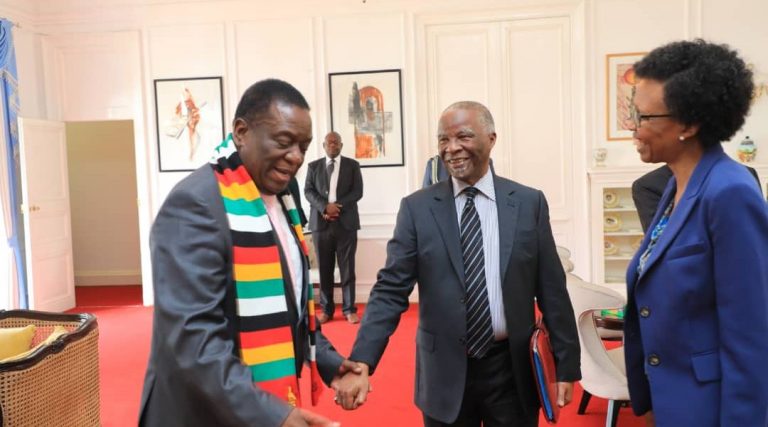Mbeki scheduled to return home, back in a fortnight