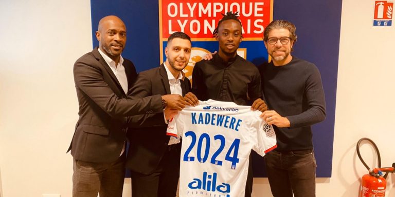 Lyon unveil Tino Kadewere