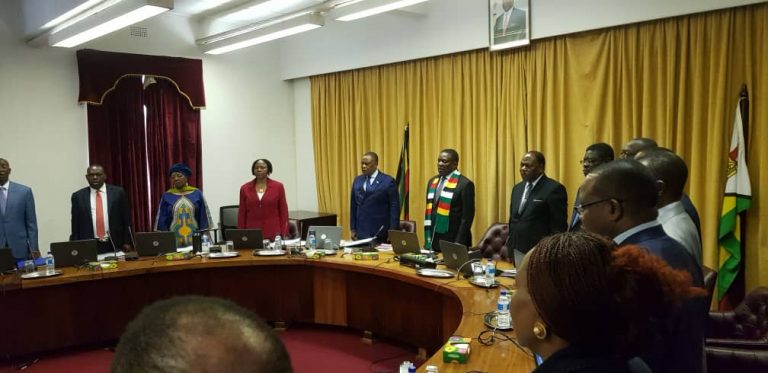 President Mnangagwa launches e-cabinet system