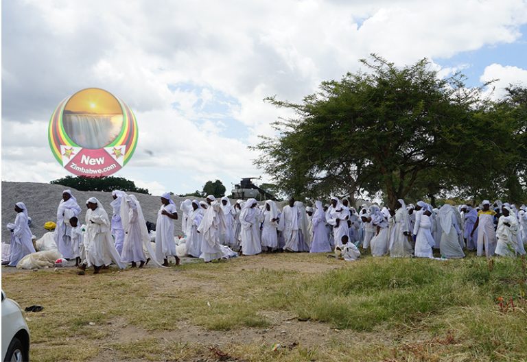 Johanne Masowe church leaders gather congregants to tell them to stop gathering