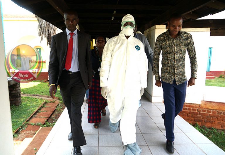Chamisa tour to Wilkins Infectious Diseases Hospital