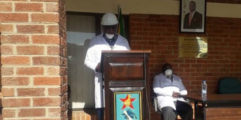 “Senator Larry Mavhima Launches Product Which Kills Coronavirus,” – ZBC