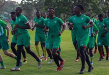 Young Warriors Leave For The COSAFA Under-20 Championship In SA Young Warriors Leave For The COSAFA Under-20 Championship In SA