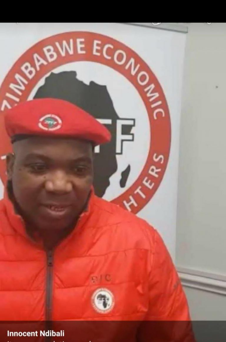 EFF Zimbabwe Founding President Resigns