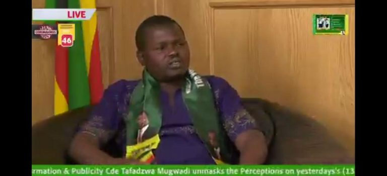 Mugwadi Praises ZRP For Arresting Mahere, Continues Fight With SABC Journalist