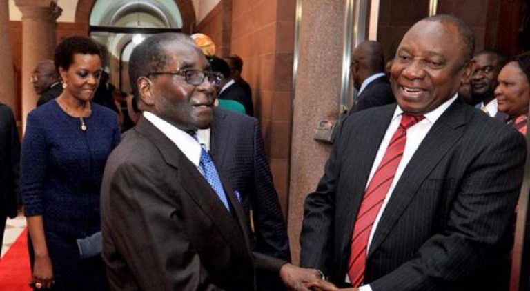 Ramaphosa Accused Of Copying Mugabe’s Script On Land Reform