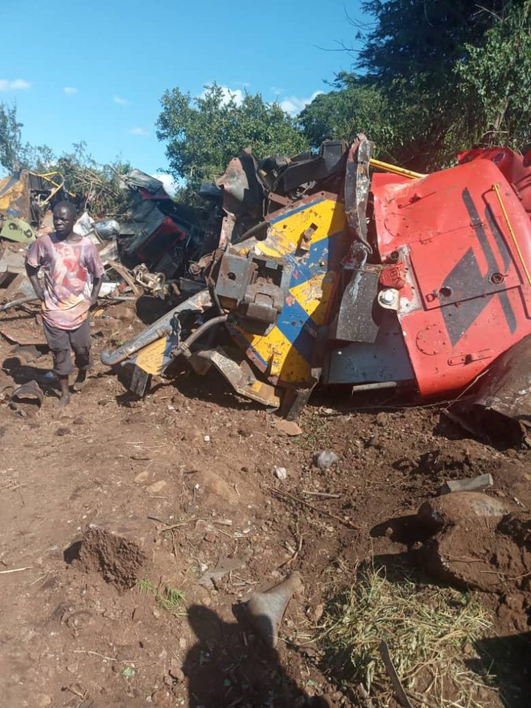 Driver Killed, 3 Crew Members Injured As Train Derails