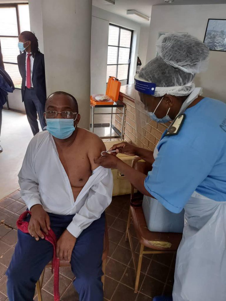 ED Invites Mwonzora For Covid Vaccination Event In Victoria Falls