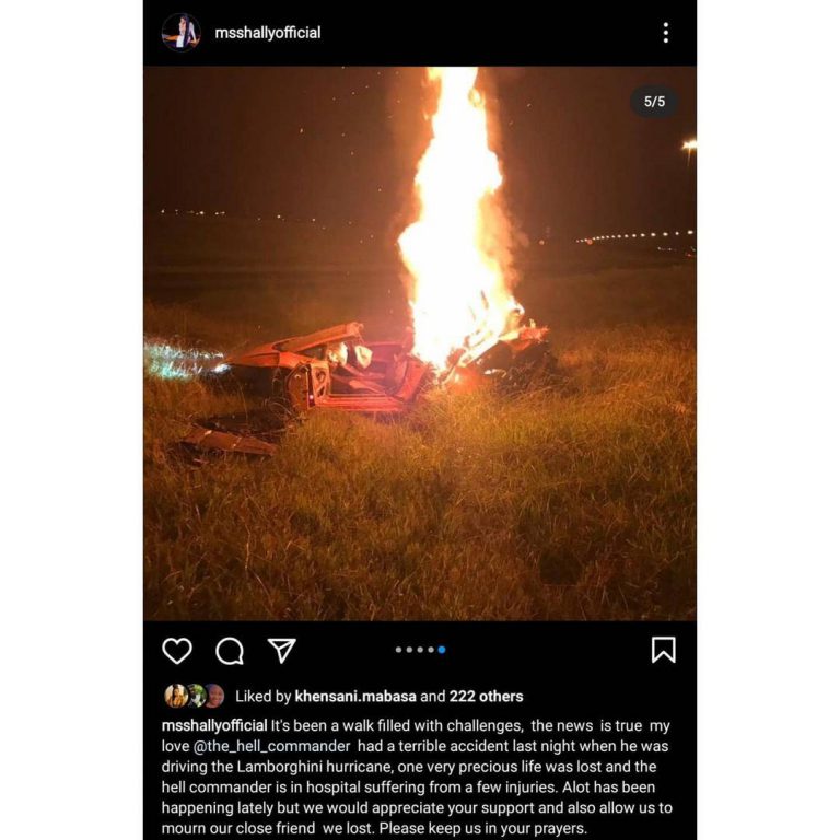 Pilot Who Died In Hell Commander’s Fiery Car Crash Identified