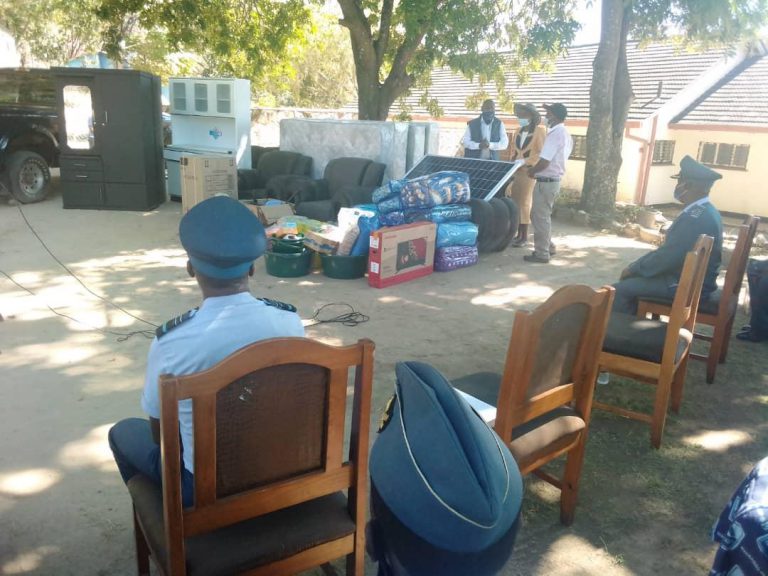 Airforce Donates To Helicopter Crash Victim’s Family