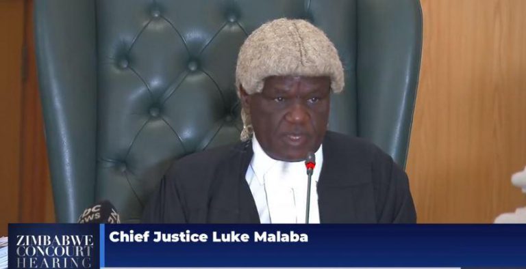 NGO Challenges Attempt To Extend CJ Malaba’s Tenure