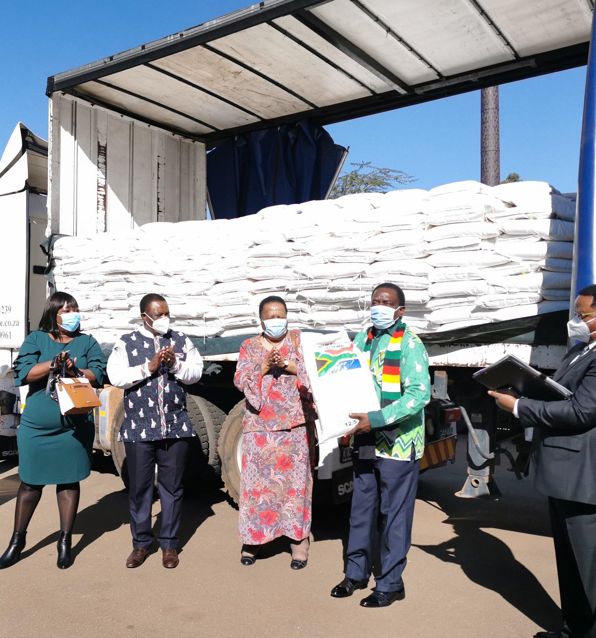 South Africa Donates Mealie Meal To Cyclone Idai Victims Zimbabwe 7844