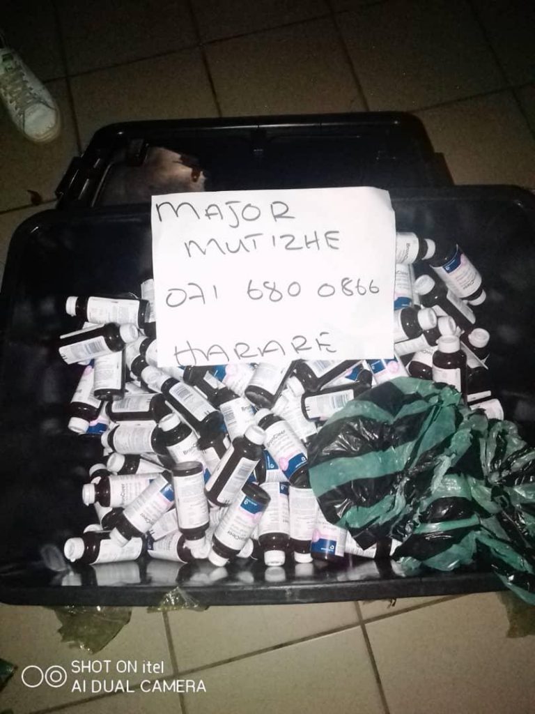 Zimra Intercepts Drugs Destined For Army Bosses