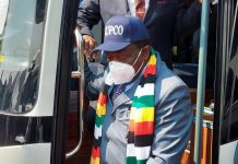 Mnangagwa Hands Over Brand New Buses To Police, Military Mnangagwa Hands Over Brand New Buses To Police, Military