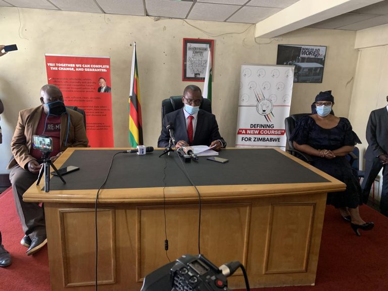 Mwonzora Challenges Govt To Stop Chinese Displacements