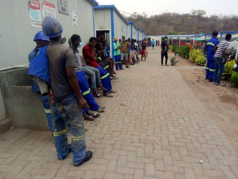 Chinese Sino Hydro Workers In Hwange Strike Over Low Salaries, Abuse
