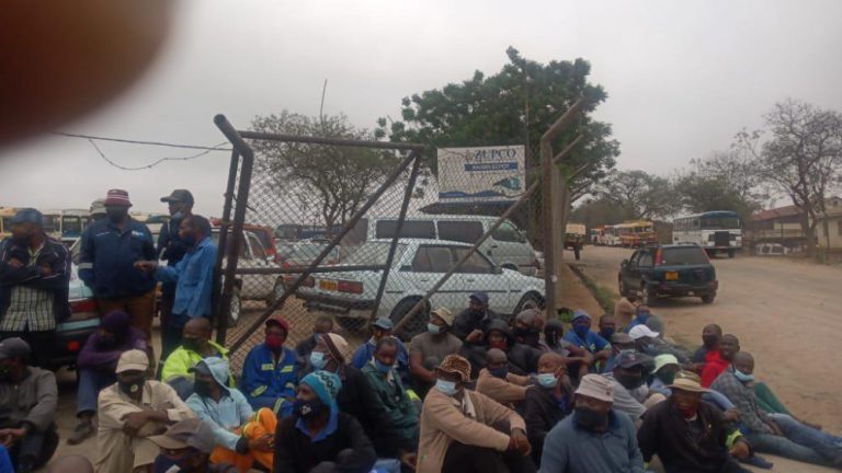 ZUPCO Kombi Drivers In Bulawayo Stage Demonstration, Again