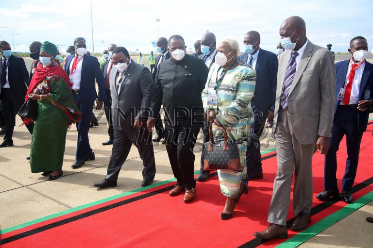 VP Chiwenga In Malawi For SADC Summit