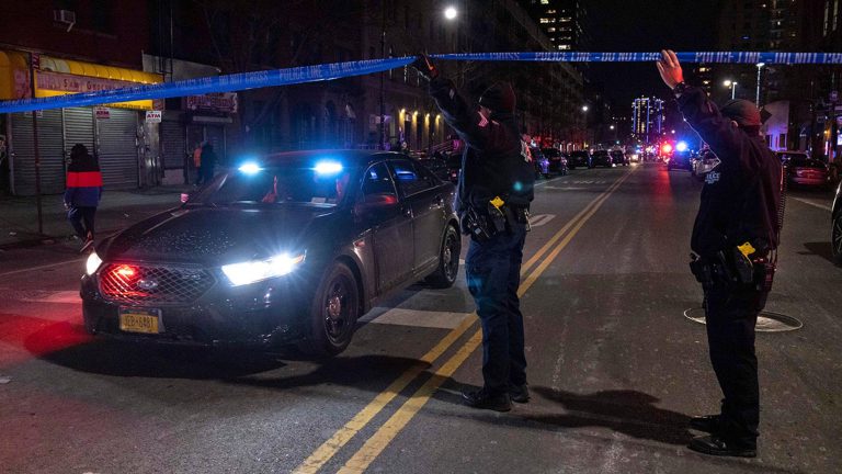 Two Police Officers Shot In Harlem New York City