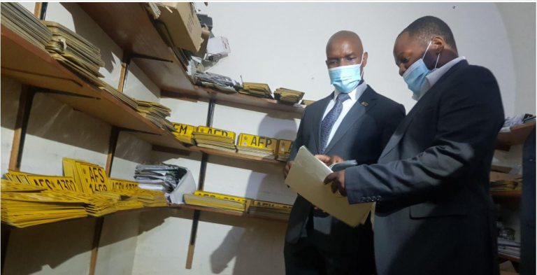 NOTICE: CVR Opening Over Weekends To Clear Number Plates Backlog