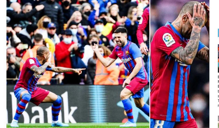Barca Vs Atletico Madrid: An “Unusual Hattrick” For 38-year-old Dani Alves
