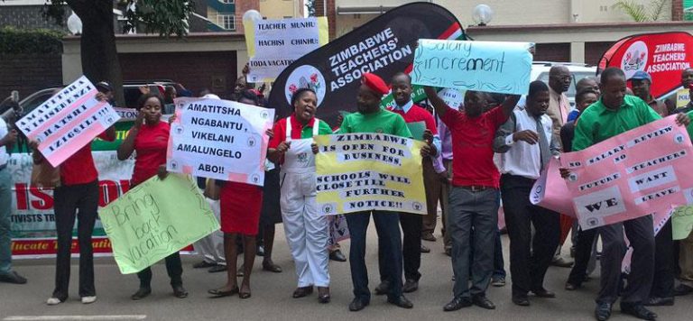 ZANU PF Demands Names Of Teachers Who Are On Strike