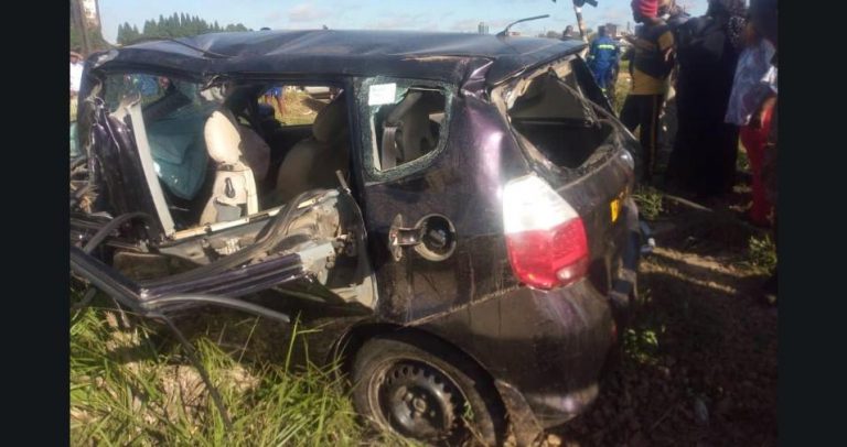 Honda Fit Collides With A Train Killing 2 People