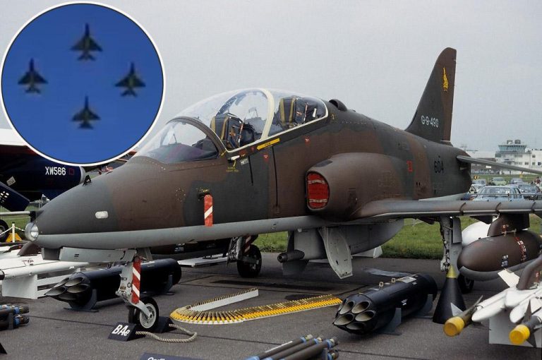 Zimbabwe’s British-manufactured Hawk Fighter Jets Are Flying Again