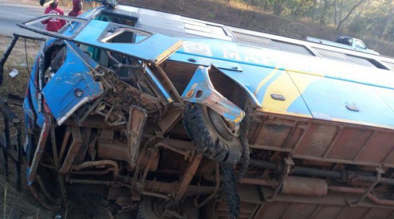 School Bus Carrying ZANU PF Members From First Lady’s Cooking Competition Involved In Accident